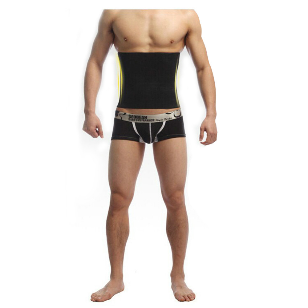 Cummerbunds Mens Slimming Waistband Lose Weight Belt Male Weight Loss Waistband Body Shaping Belts