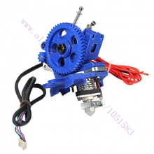 3D Printer RepRap Stepper Extruder with Hot End Connection Assembled,1.75 / 3mm Filament ABS/PAL , 0.3/0.4/0.5mm Nozzle Optional