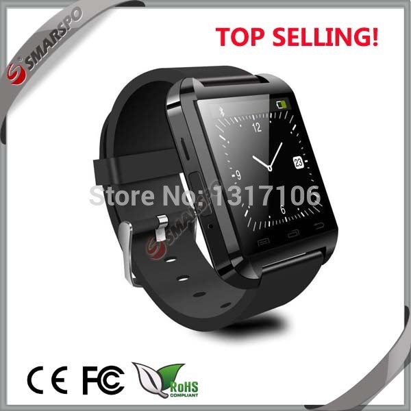 2015 hot selling smart health watch u8 healthy montre bluetooth watches smart for iphone android smartphones