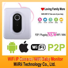 MiNi Wifi IP Camera wireless video baby monitors video with flower For all Smartphones free shipping For iPhone 5s/iPhone 6