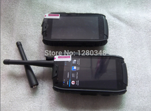 nfc rugged gps Quad core Smart phone black WS15 IP68 MTK6589andriod 4 2 3g 1 2Gzh