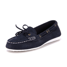 2014 New Hot Style Plus Size Fashion Genuine Leather Couple Style Special Comfortable Free Shipping Women Peas Shoes