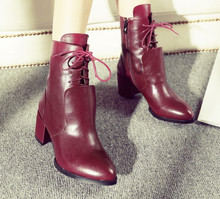size 34 38 autumn winter fashion high heel shoes women martin boots platform ankle boots motorcycle