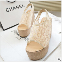 free shipping 2014 new summer lady s casual sandals slippers for women garden shoes breathable shoes