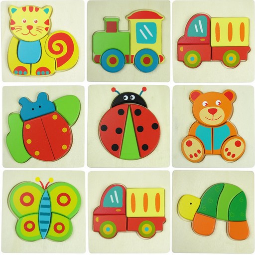 Toy Wooden Jigsaw Puzzles