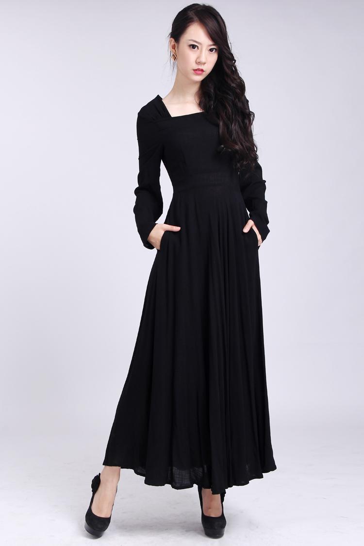 Designer Linen Dress