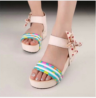 free shipping 2014 new summer lady s casual sandals slippers for women garden shoes breathable shoes