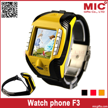 1 4 Triple Band Detachable camera recorder Watch wristwatch phone cellphone F3 P269