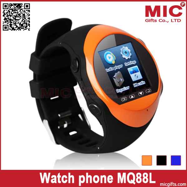 1 44 Quad Band Capacitive screen camera Sync smart phone calls FM Watch wristwatch phone cellphone