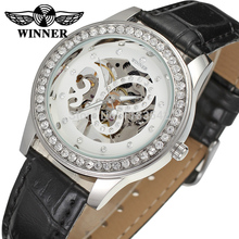 Winner Watch Fashion Women Watches Top Quality Lady Watch Factory Shop Free Shipping WRL8009M3S3