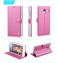 flower show Lenovo A850+ case ,Silk Flip leather case for lenovoe A850+ MT6592 Octa Core phone case 4 colors