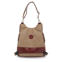 2014 Women new small leater canvas handbag casual shoulder bag cross body bag fashion women bag
