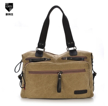 New style Women fashion canvas handbag casual vintage big school shoulder bag high quality man travel sports messenger bag