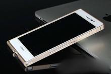 0 7mm Ultra thin Aluminum Metal Frame bumper Case cover for Huawei Ascend P7 5inch Mobile