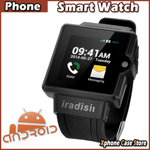 1 54 I6 Watch Android 4 0 MTK6577 Dual Core Smart watch Phone RAM 512MB ROM
