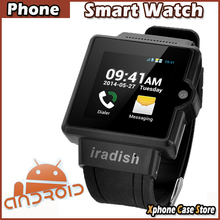 1.54” I6 Watch Android 4.0 MTK6577 Dual Core Smart watch Phone RAM 512MB + ROM 4GB Watch Phone Support Wifi GPS GSM Network