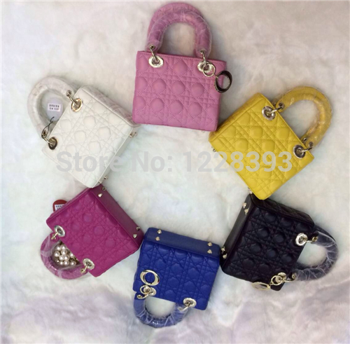 Asidun Classic Hot sell Women s Lambskin Bag Lady Mini Tote Miss Diorissimo lady Bag Total