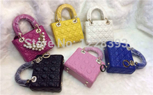 Asidun Classic Hot sell Women s Lambskin Bag Lady Mini Tote Miss Diorissimo lady Bag Total