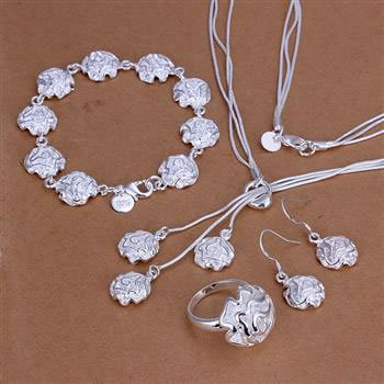 S267-Wholesale-free-shipping-925-silver-jewelry-set-fashion-jewelry ...