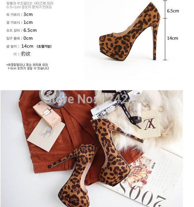 Europe and the United States the new tide of lighter leopard stiletto small yards shoes British
