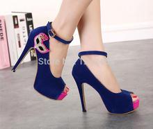 In the summer of 2014 the new fish mouth high heeled shoes fine nightclubs with shallow