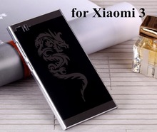 New Arrival Chinese dragon Plastic Back Cover Skin Case for Xiaomi 3 M3 Mi3 M 3 3S MIUI +Free Shipping