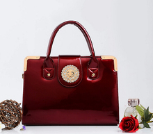 2014 new 2014 Diamond handbag patent leather women messenger bags desigual bolsas femininas louis bag handbag