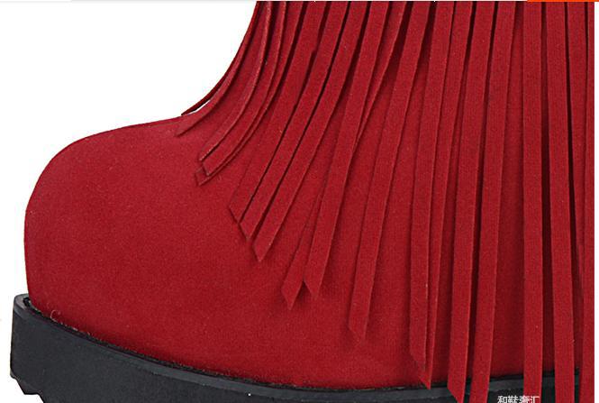 Spring and autumn and winter snow fringed within the higher slope with heavy bottomed high heeled