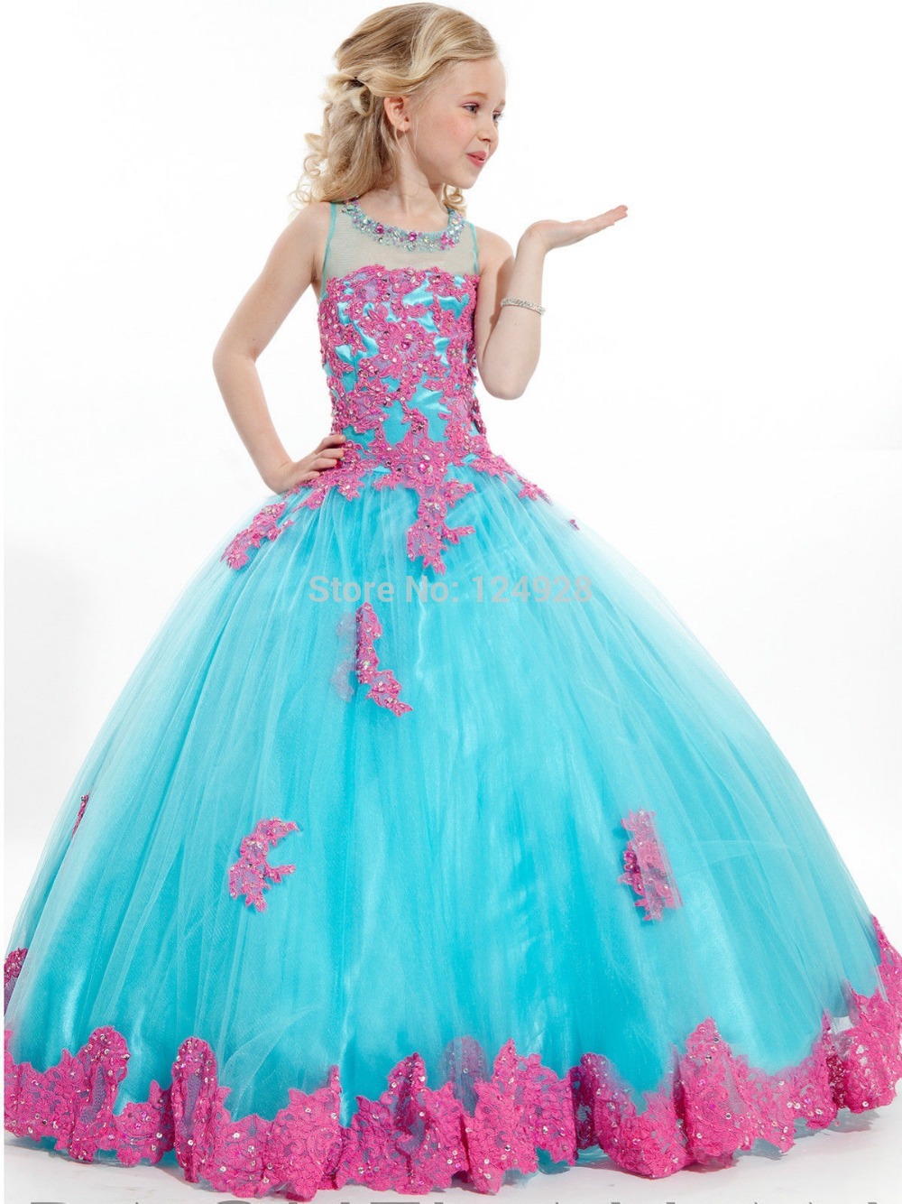 Pageant and flower girl dresses