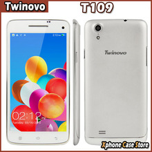 5.0” Gift Twinovo T109 ROM 16GB RAM 2GB 3G Android 4.3 Smart Phone MTK6592 Octa Core 1.7GHz Phones Dual SIM WCDMA & GSM OTG