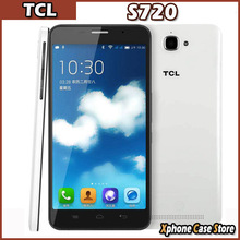 Original TCL S720T MTK6592M 8 Core 1.4GHz Phones ROM 8GB+RAM 1GB 5.5 inch Android 4.2 Smart Phone Dual SIM GSM Network OTG