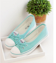 New 2014 Fashion High Quality Canvas Shoes Women Flats Women s Spring Summer Autumn Shoes Woman