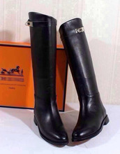 Free Shipping EMS 2014 autumn and winter fashion genuine leather brand women’s flat boots zipper motorcycle boots Martin boots