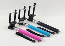 Selfie Rotary Extendable Handheld Camera Tripod Mobile Phone Monopod Wireless Bluetooth Remote Control For Smarthone 3