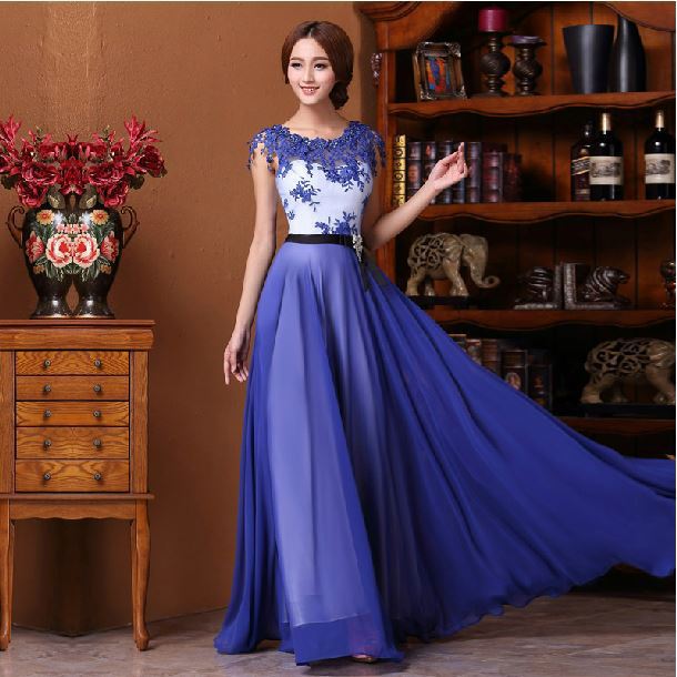 Royal Blue Bridesmaid Dresses Plus Size