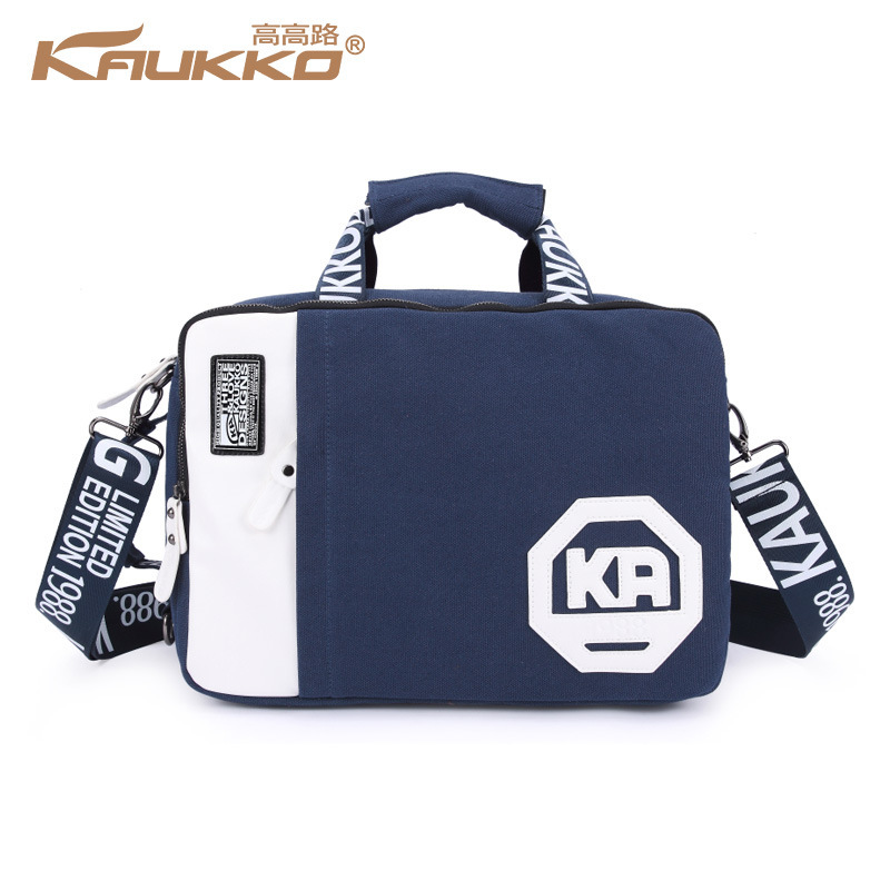 2014 New Fashion canvas bags men s multi function travel handbag brand design man one shoulder
