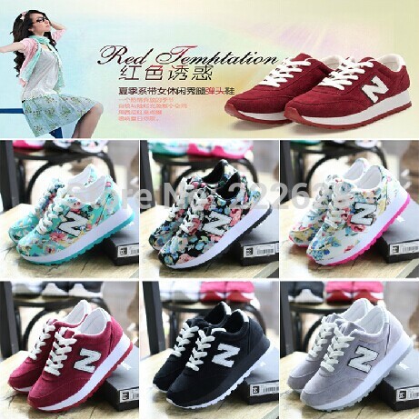 2014 summer size36 40 women low canvas sneakers floral print sports running shoes casual sweat lady