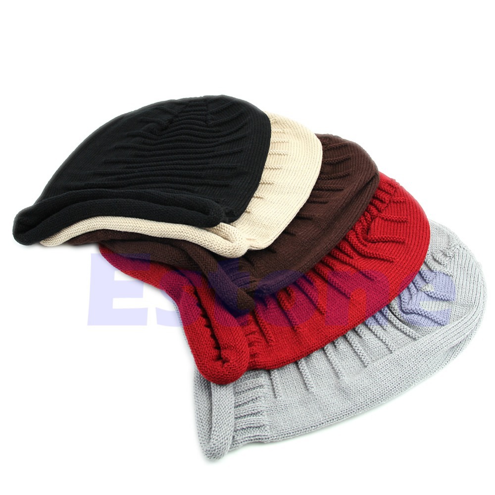 pattern Beanie Hat oversized Baggy Oversized Unisex Crochet beanie Cap Ski Slouch hat Plicate Knit pattern Beanie Hat oversized Baggy Oversized Unisex Crochet beanie Cap Ski Slouch hat Plicate Knit