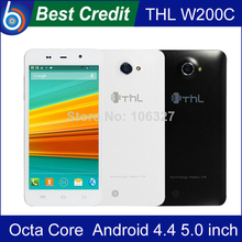 Original THL W200c Android 4 4 MTK6592 Octa Core 1 4GHz Cell Phone 1GB RAM 8GB