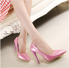 2014 autumn fashion women high heels pointed toe women platform pumps bridal wedding high heels free shipping size 35-40