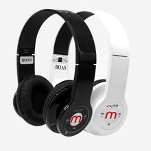 BOAS Top grade Wireless Bluetooth Headset Stereo Headphone Fone De Ouvido Support FM TF Card For