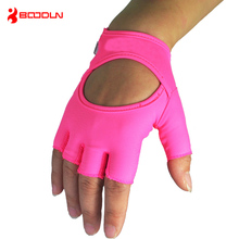 Gym Body Building Training Fitness Gloves Sports Weight Lifting Exercise Slip-Resistant Gloves For Women yoga gloves