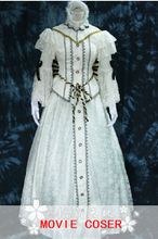 New custom-made victorian age gothic lolita cos party fairy dress vivil war Vintage dance ball party dress costume