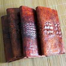 Free shipping From Madagascar genuine leather day culth bag fashion nature crocodile skin envelope bag large capacity wallet