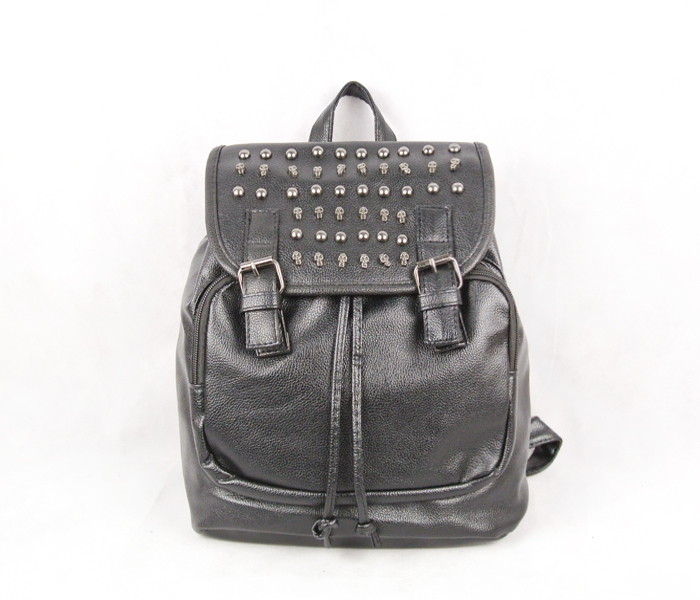 2014 New arrival Fashion school bags Hot Preppy Style women Backpack Rivet Student backpack PU leather