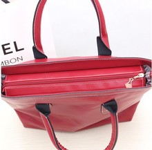 Free shipping 1pcs Korean black bag and major suit handbag shoulder bag leisure female bag J123