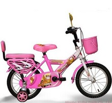 Promotion kids mountain bike 16inch Load 160kg pink children bicycle steel bikes road bicycles safety toys gifts Russian girl
