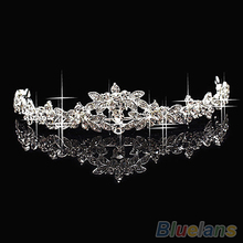 HOT Elegant Sparkly Crystal Rhinestone Crown Tiara Wedding Prom Bride’s Headband wedding headband 1DU8