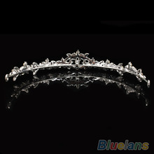 HOT Elegant Sparkly Crystal Rhinestone Crown Tiara Wedding Prom Bride s Headband wedding headband 1DU8