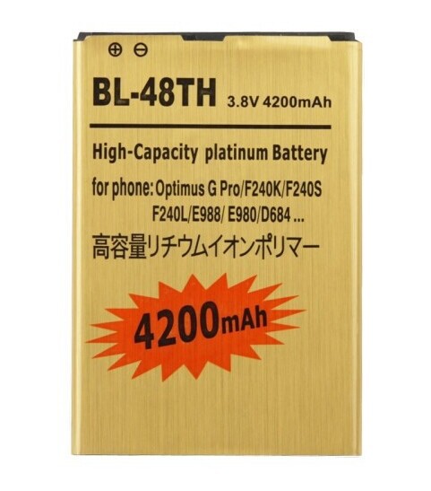 BL 48TH 4200mAh Mobile Phone Replacement Mobile Phone Battery for LG Optimus G Pro F240K F240S